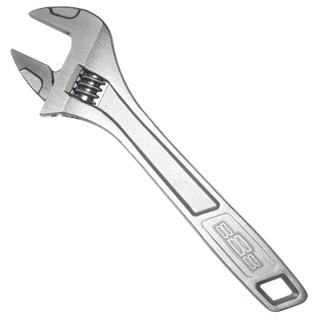 [T818030] ADJUSTABLE WRENCH 300MM CHROME