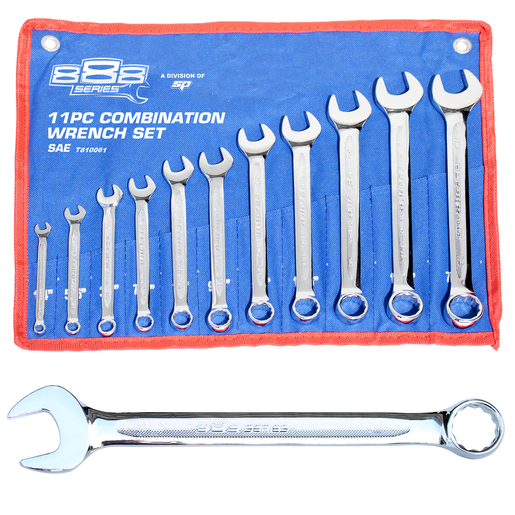 [T810061] SPANNER SET - ROE SAE 11PC