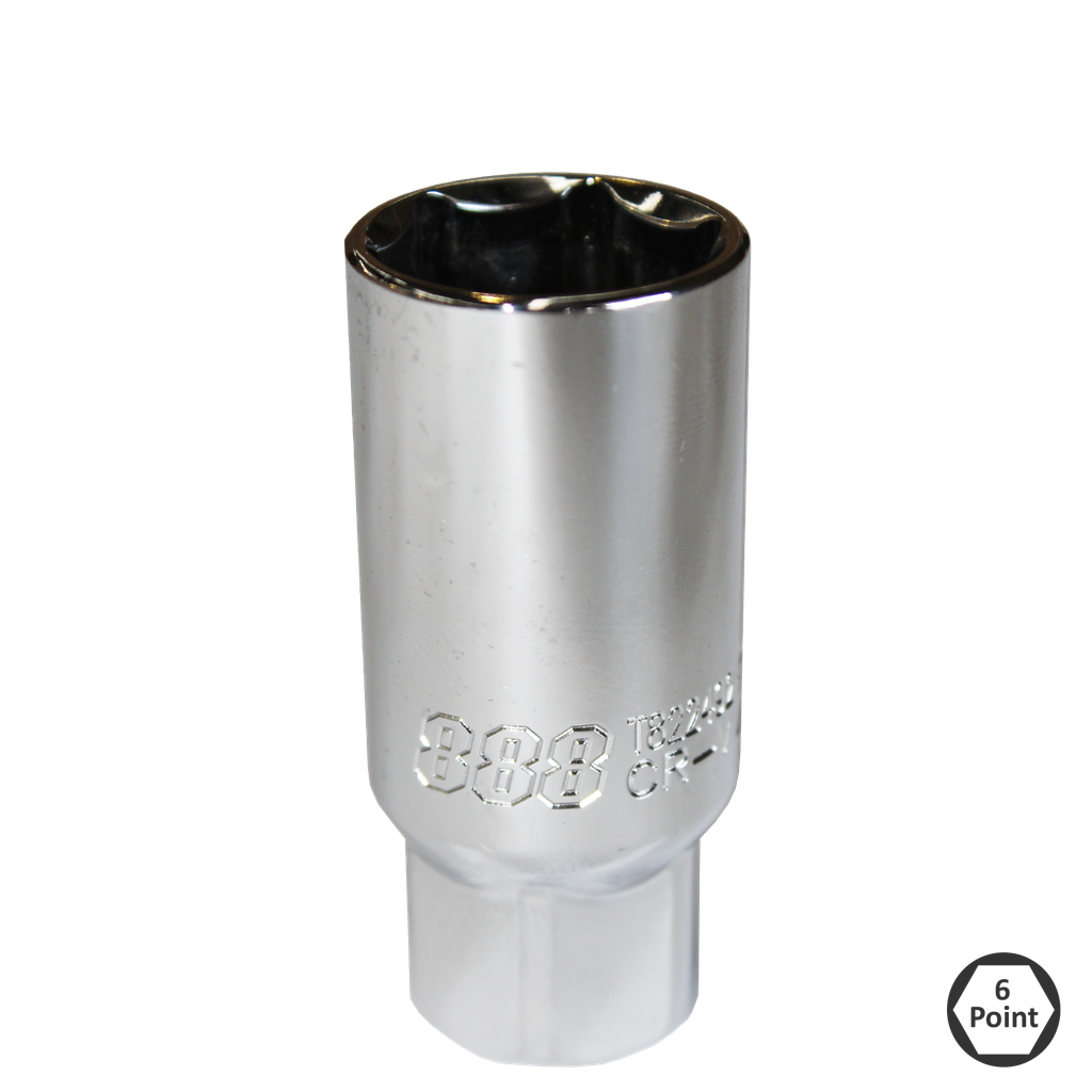 SOCKET 3/8 DR 6PT SPARK PLUG 21MM