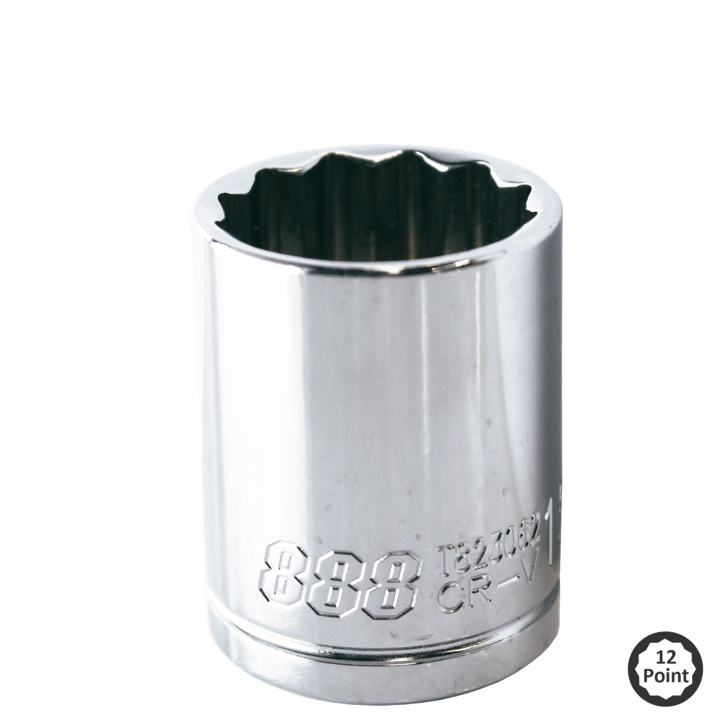 SOCKET 1/2"DR 12PT METRIC 20MM