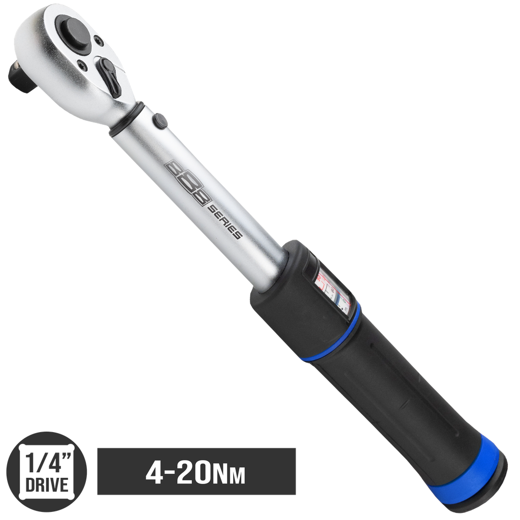 MEASURING - TORQUE WRENCH 1/4"DR 4-20NM