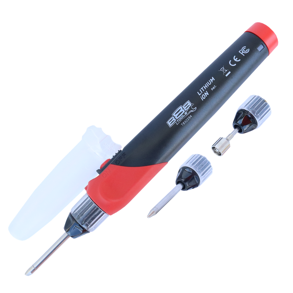 [T832294] AUTO ELECTRICAL - SOLDERING IRON KIT CORDLESS LTHIUM 4.2V 888
