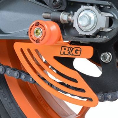 R&G Aluminium Motorcycle Toe Chain Guard