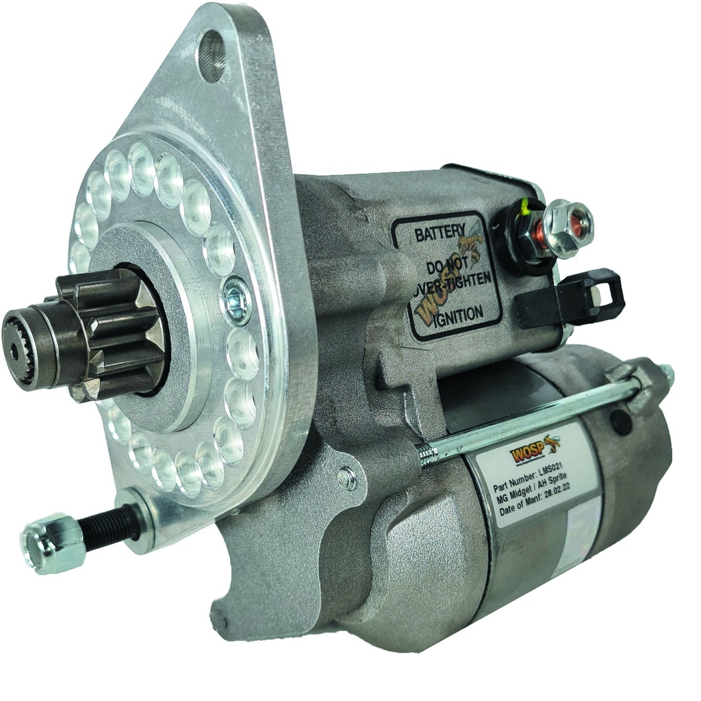 WOSP Lightweight High Torque Starter Motor - MG Midget / Sprite A-Series
