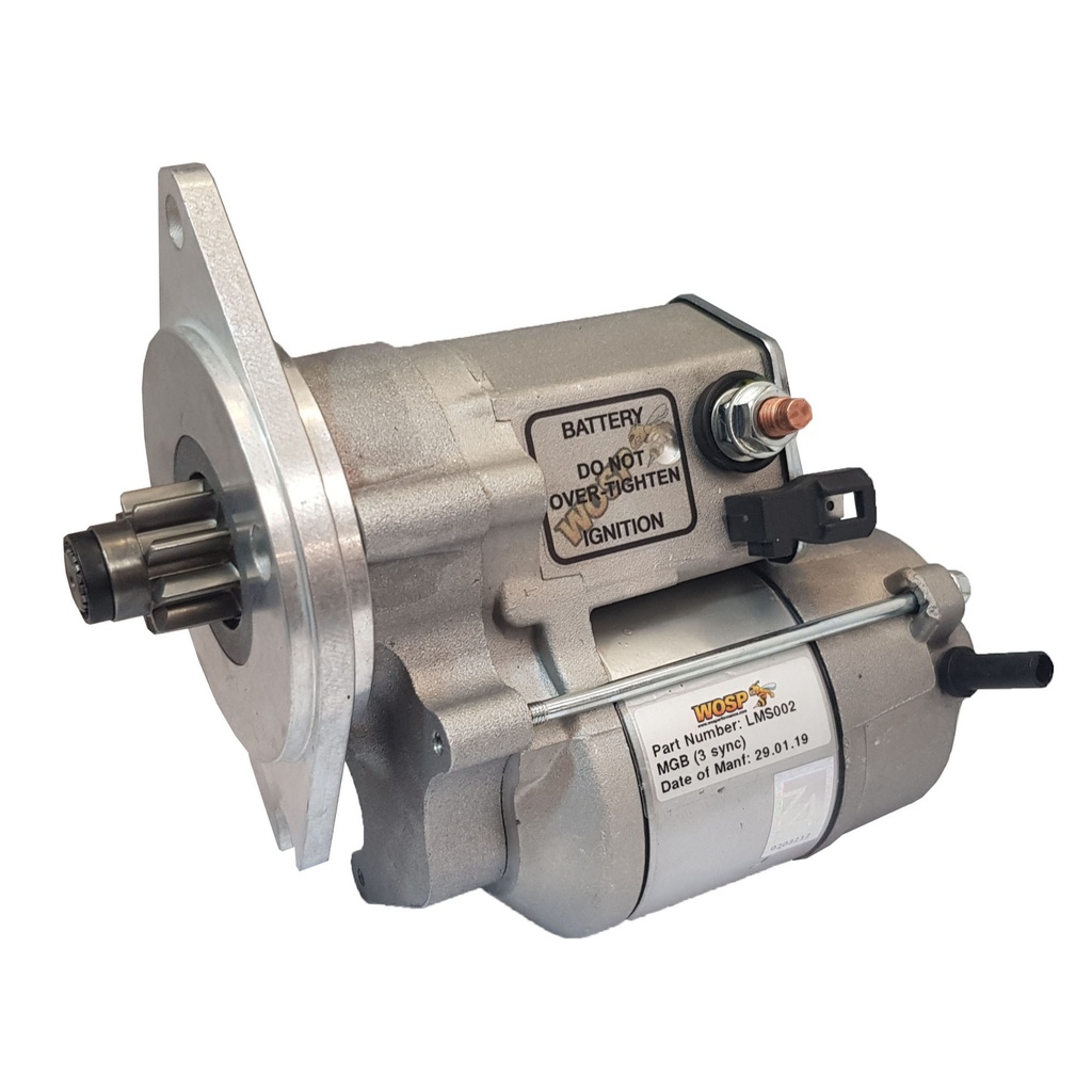 WOSP Lightweight High Torque Starter Motor - MGA / MGB