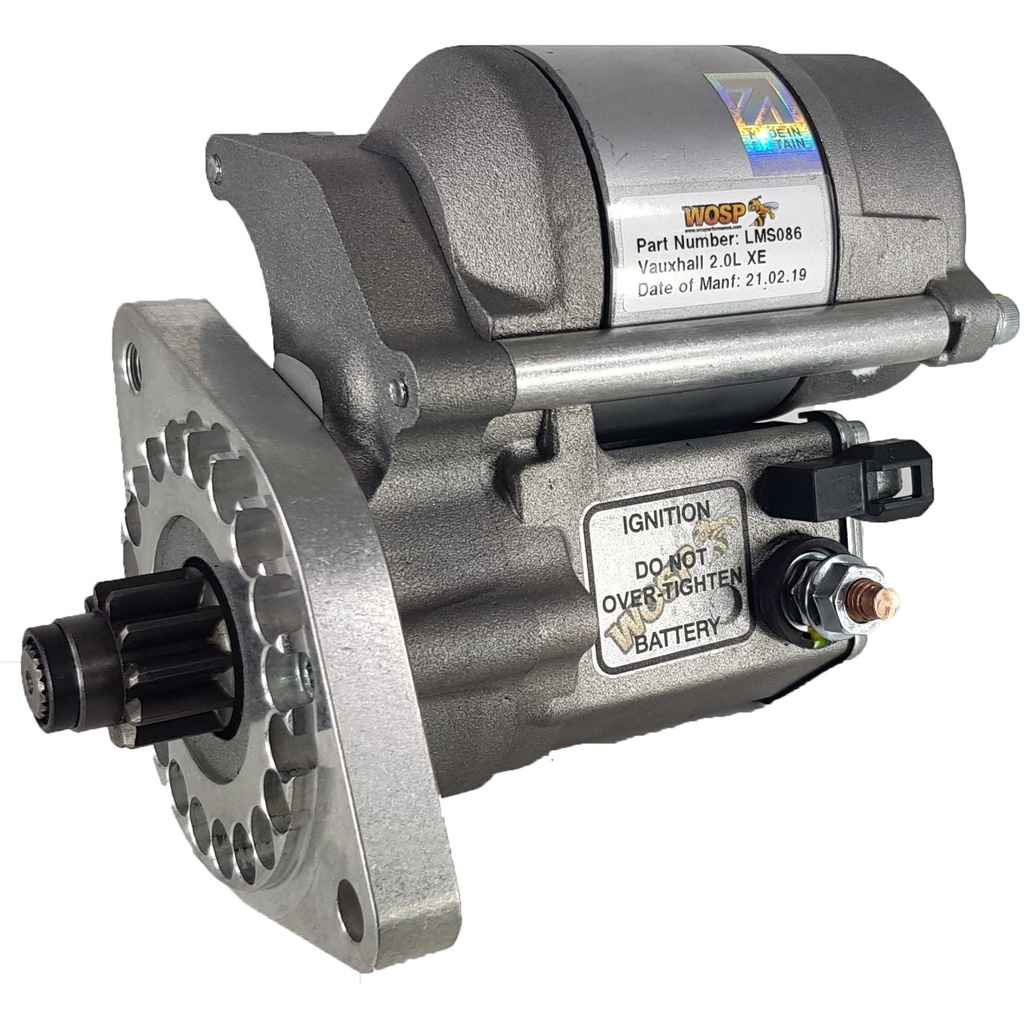 WOSP Lightweight High Torque Starter Motor - Vauxhall / Opel 20XE Redtop