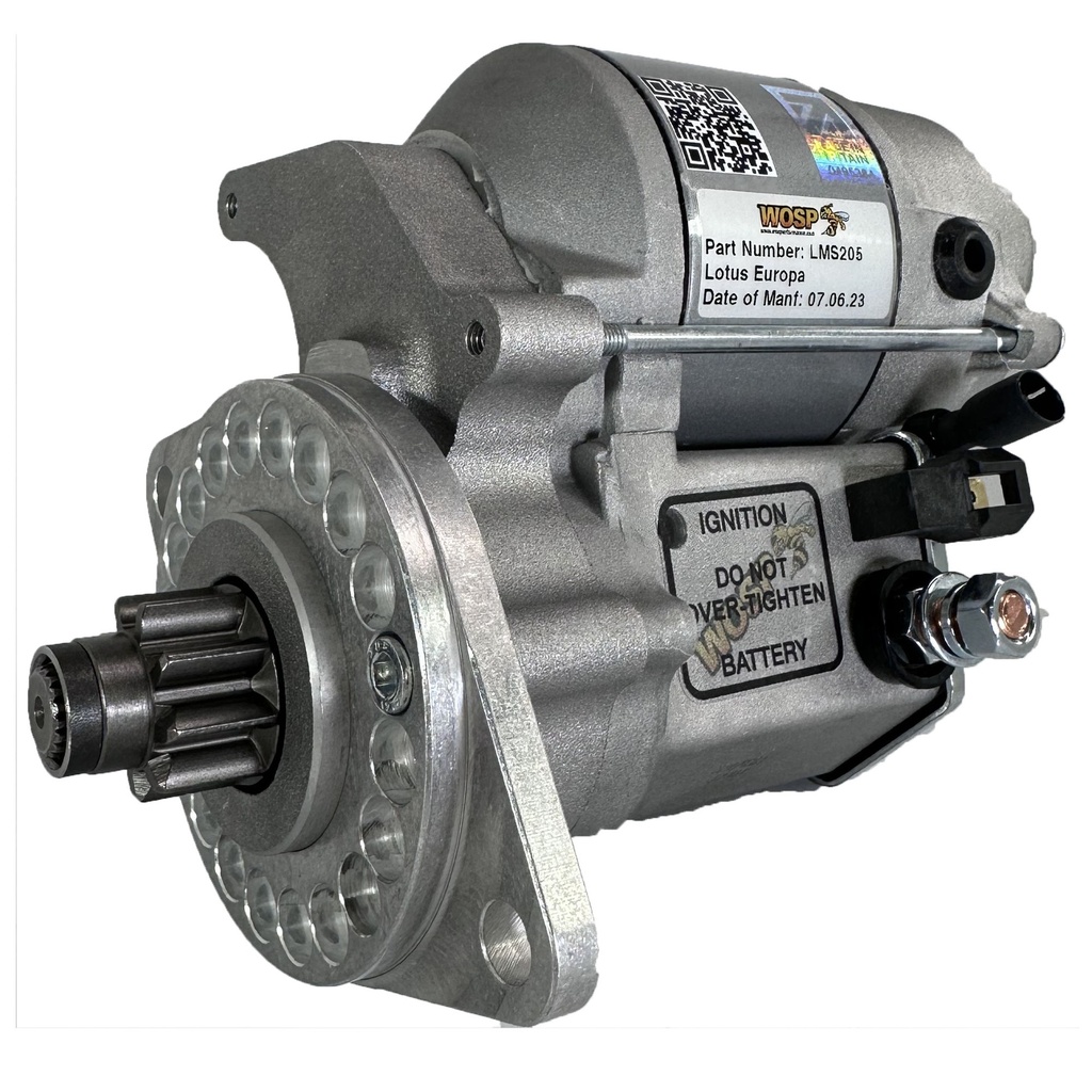 WOSP Lightweight High Torque Starter Motor - Lotus Europa Twin Cam