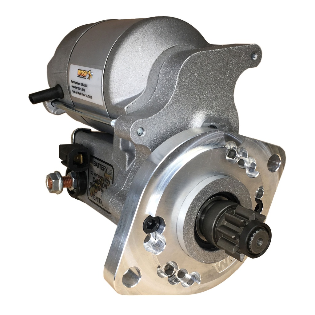 [WSPLMS1102] WOSP Lightweight High Torque Starter Motor 1.4kW - Porsche 911 / VW Beetle - L/H