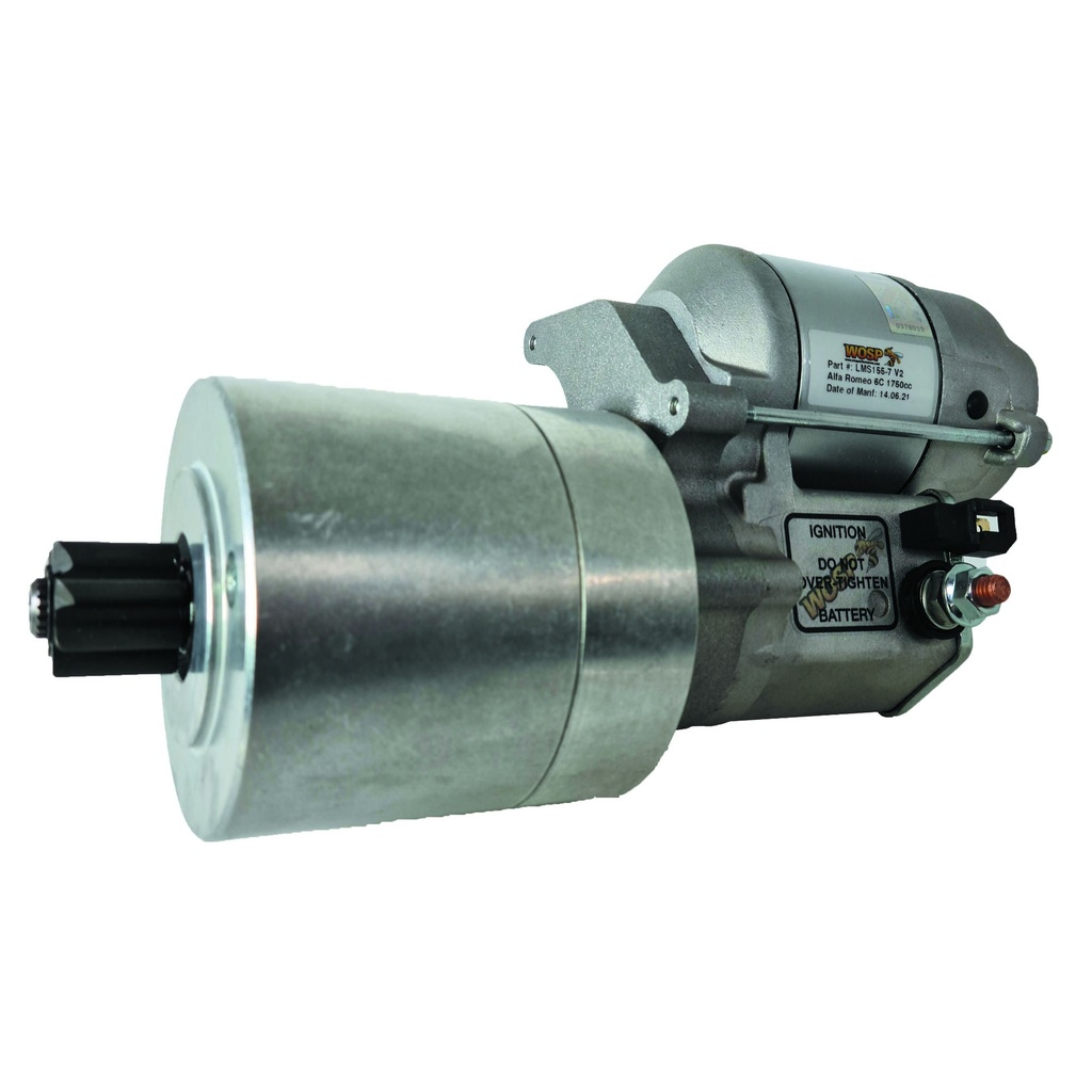 WOSP Lightweight High Torque Starter Motor - Alfa Romeo 6C 1750cc