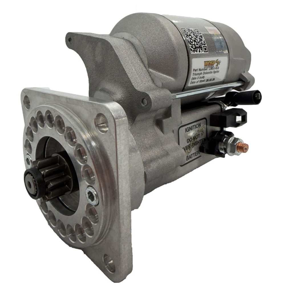 [WSPLMS048-3] WOSP Lightweight High Torque Starter Motor - Triumph Dolomite 1850 / Sprint