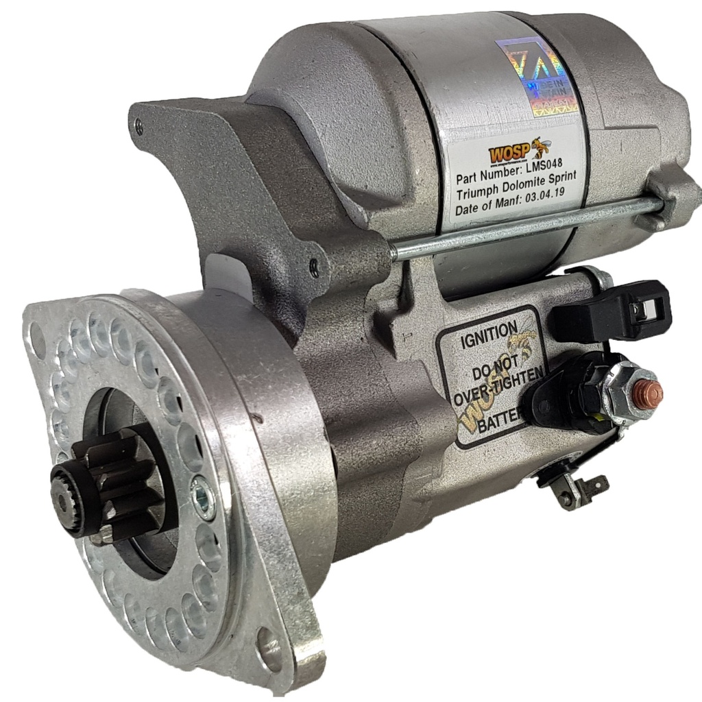 WOSP Lightweight High Torque Starter Motor - Triumph Dolomite