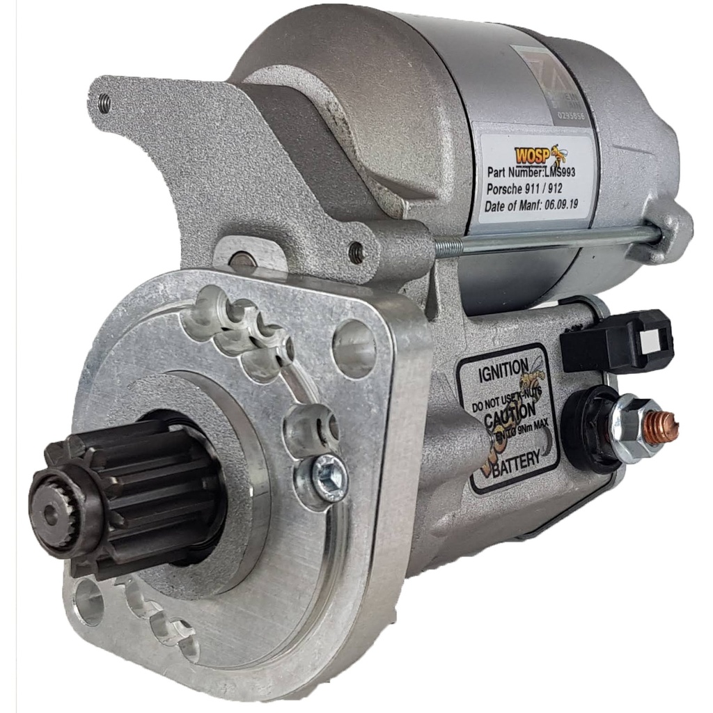 [WSPLMS993] WOSP Lightweight High Torque Starter Motor 1.4kW - Porsche 911 / VW Beetle - R/H