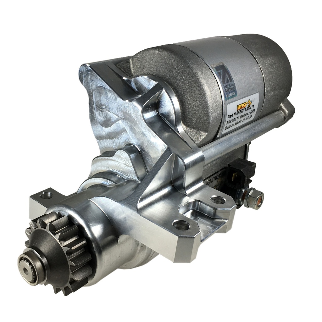 WOSP Lightweight High Torque Starter Motor - Dallara/Renault Formula World Series