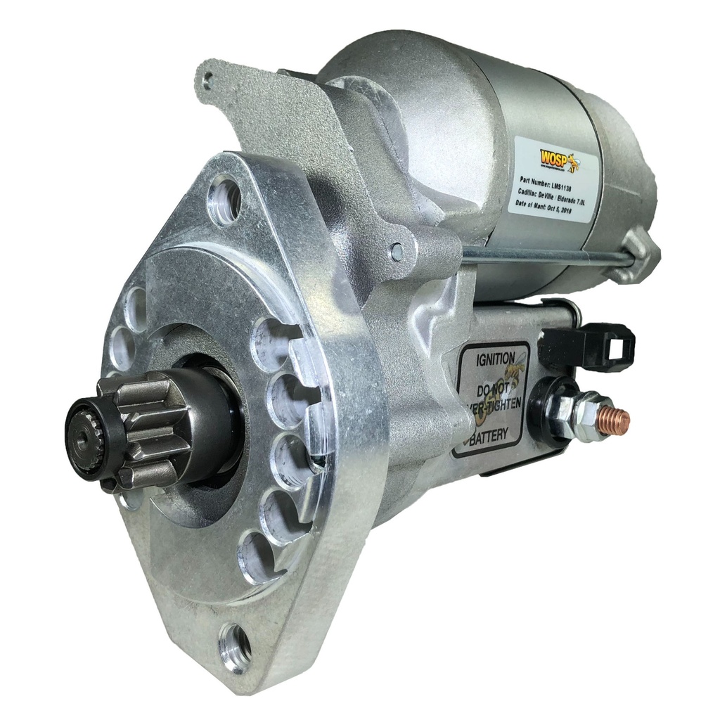 WOSP Lightweight High Torque Starter Motor - Cadillac 6.4 V8 '61-'63