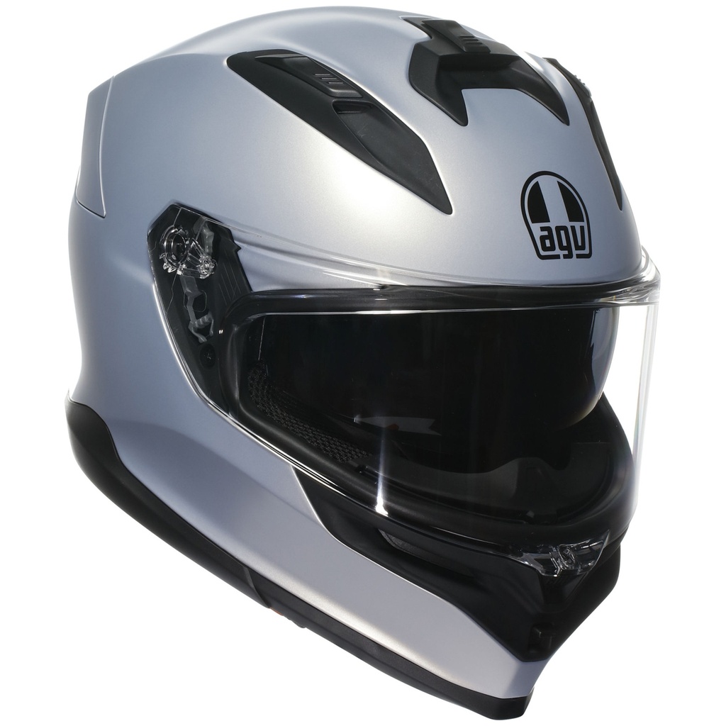 [5001896-3893289] AGV K7 Plain Motorcycle Helmet (M (57-58cm), Gloss Black)