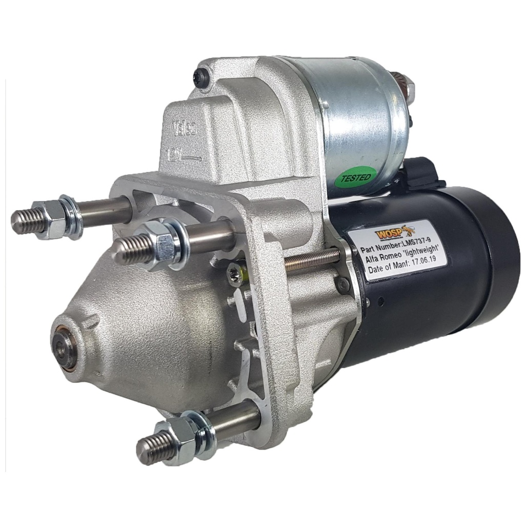 WOSP Lightweight High Torque PMGR Starter Motor - Alfa Romeo 105 / Twin Cam