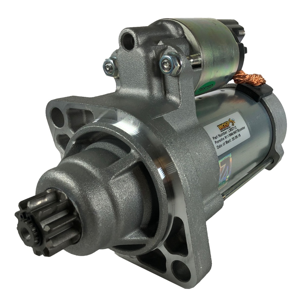 WOSP OE High Performance PMGR Starter Motor - Porsche 911 (997) / Boxster / Cayman
