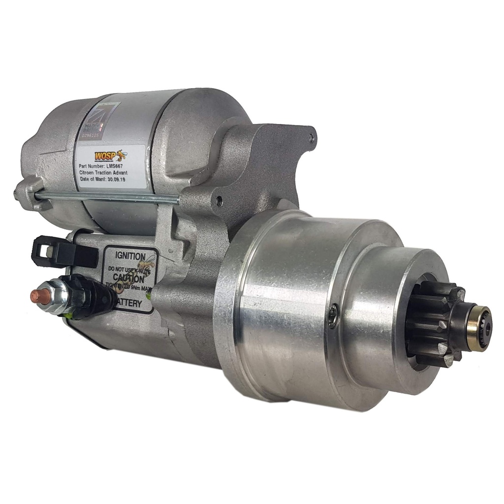 WOSP Lightweight High Torque Starter Motor - Citroen Traction Avant