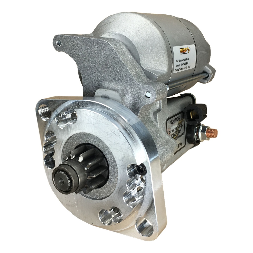 [WSPLMS574] WOSP Lightweight High Torque Starter Motor - Porsche 924 / 944 / 968