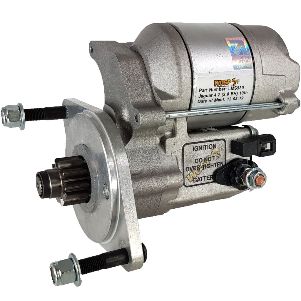 WOSP Lightweight High Torque Starter Motor - Jaguar 4.2 Engine To 3.8 Bellhousing