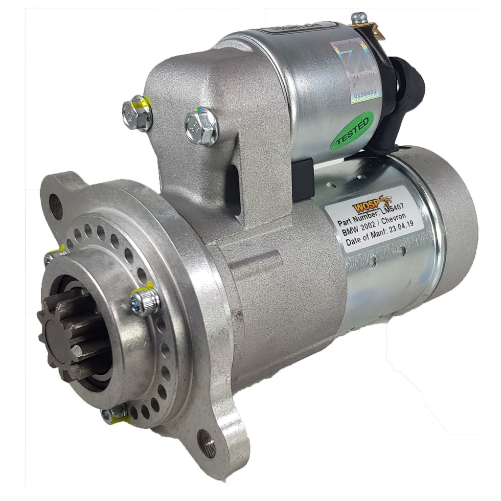 WOSP Slimline High Torque PMGR Starter Motor - BMW E30 M3 / E34 M5