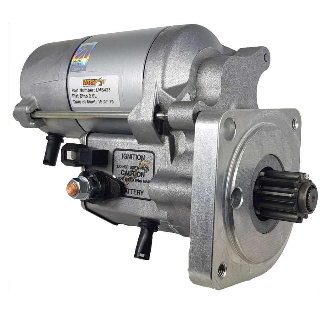 WOSP Super Duty Starter Motor - Fiat / Lancia Twin Cam