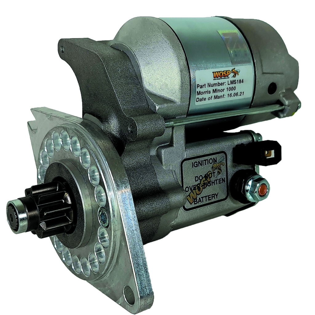 [WSPLMS184] WOSP Lightweight High Torque Starter Motor - Morris Minor 1000