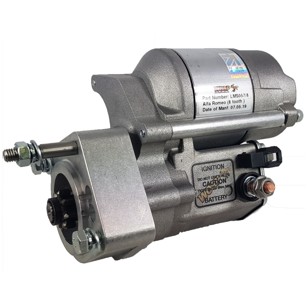 [WSPLMS057/9] WOSP Lightweight High Torque Starter Motor - Alfa Romeo 105 / Twin Cam
