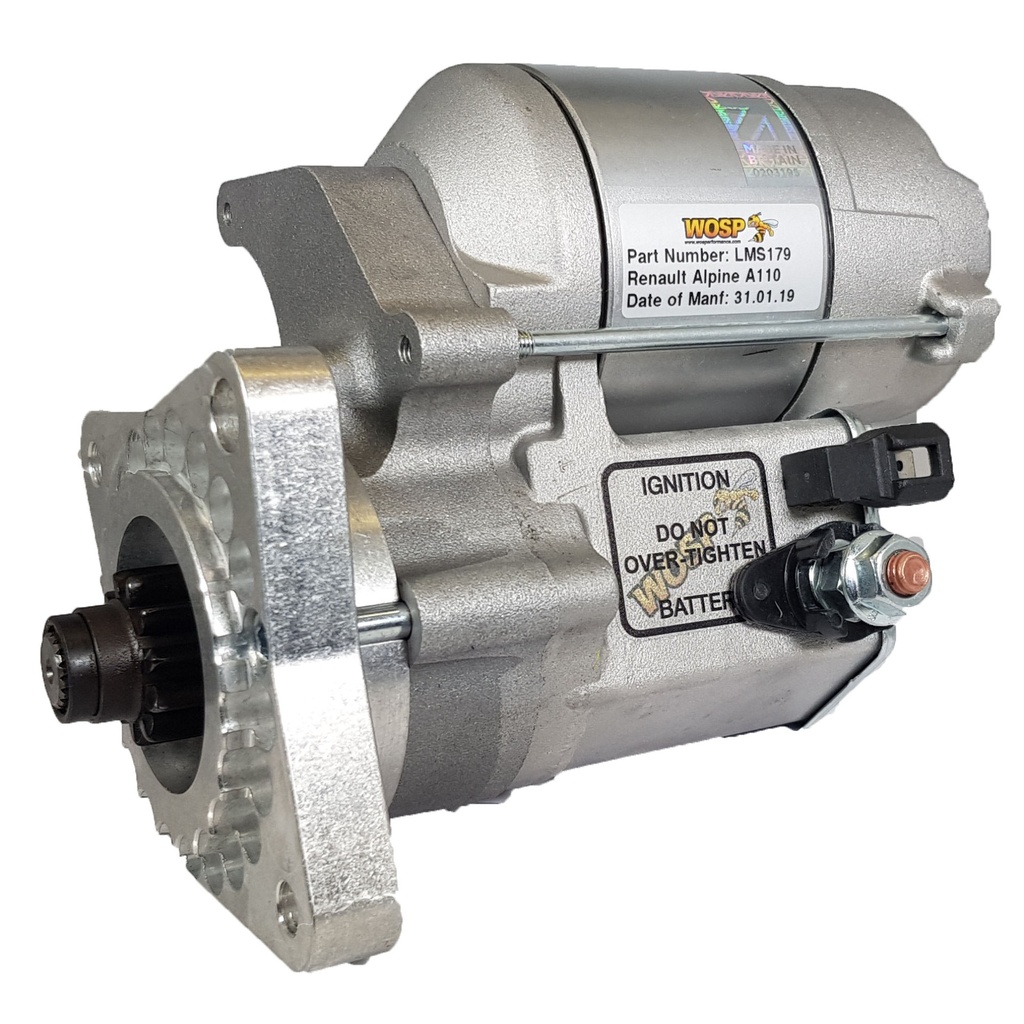 WOSP Lightweight High Torque Starter Motor - Renault 5 / Alpine 110