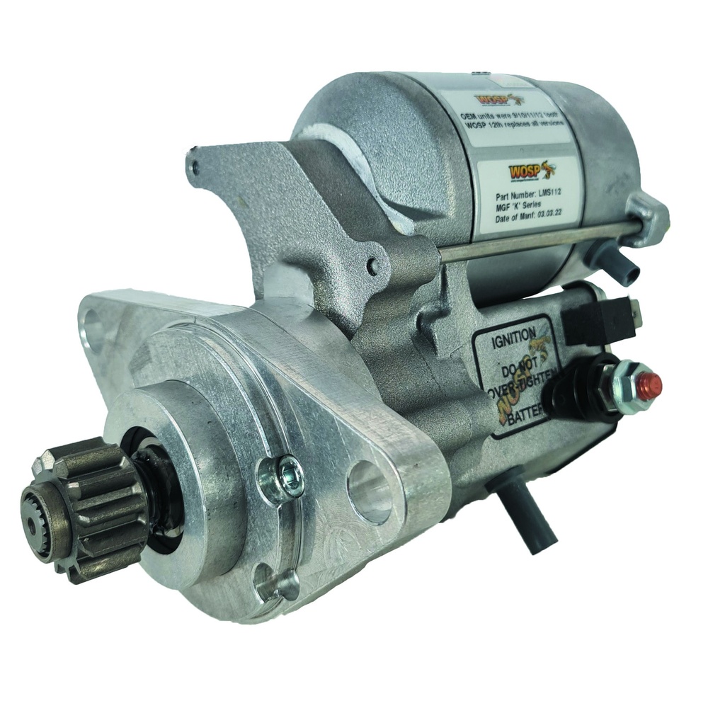 WOSP Lightweight High Torque Starter Motor - Rover K-Series / Lotus Elise