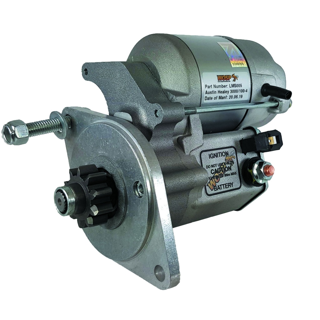 [WSPLMS005] WOSP Lightweight High Torque Starter Motor - Austin Healey 100 / 3000