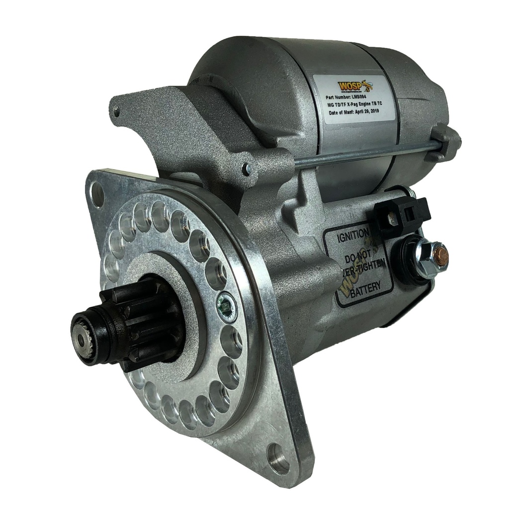 WOSP Lightweight High Torque Starter Motor - MG TD / TF (120T Flywheel)