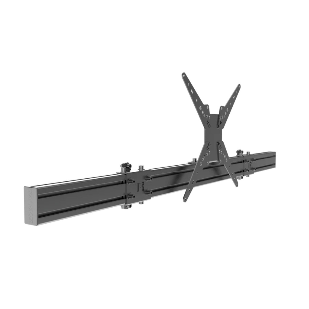 [TRKTR80-TMSIN5-BLK] Trak Racer Large Monitor Stand Center Piece With Vesa Mount - 1500mm Wide