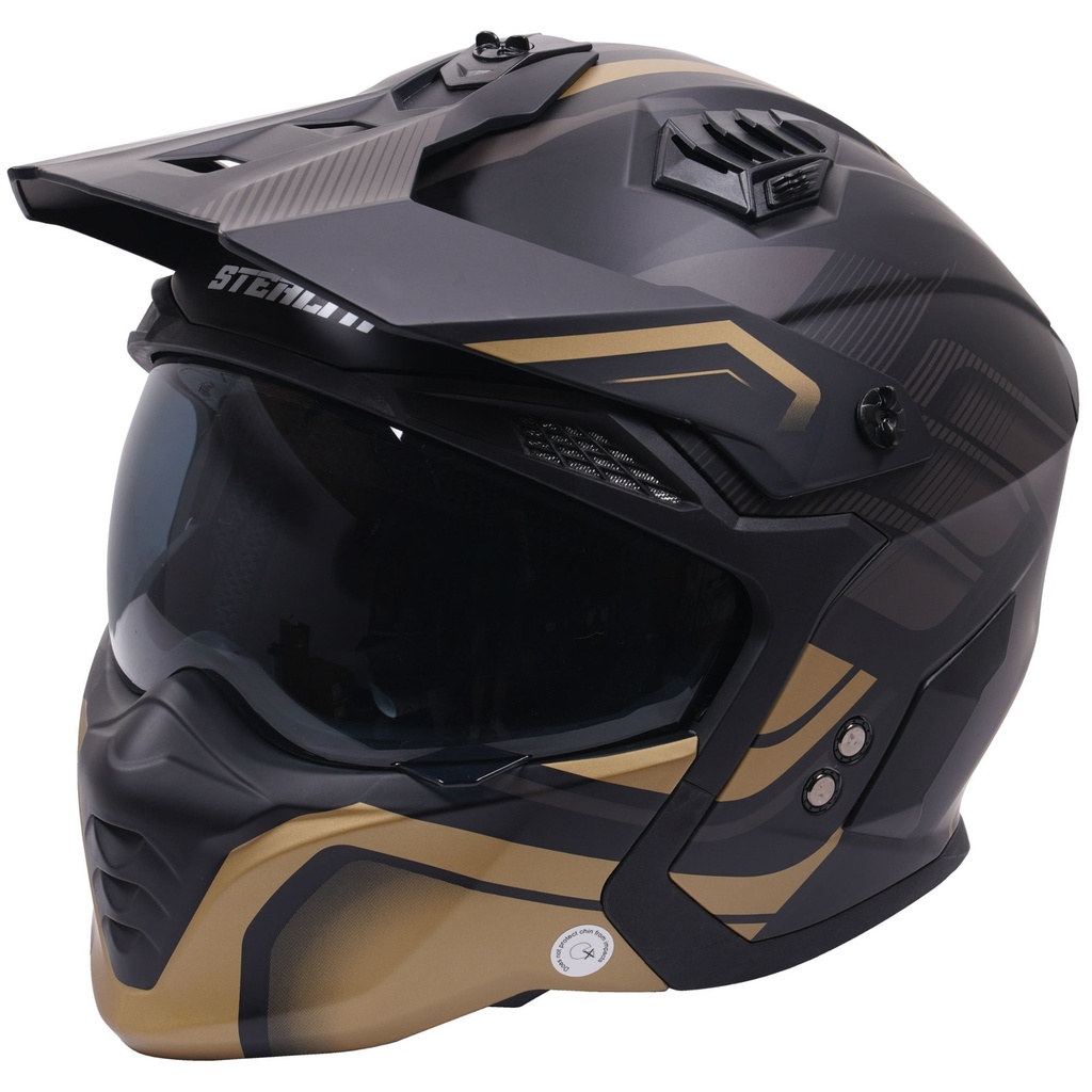 Stealth Fighter HS711 Graphic Motorcycle Helmet