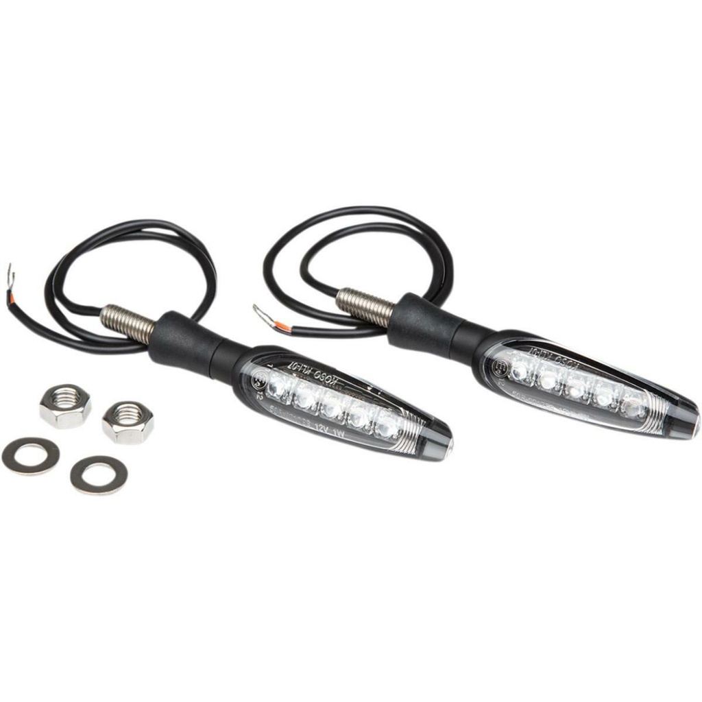 Yoshimura Silver Motorcycle LED Indicators