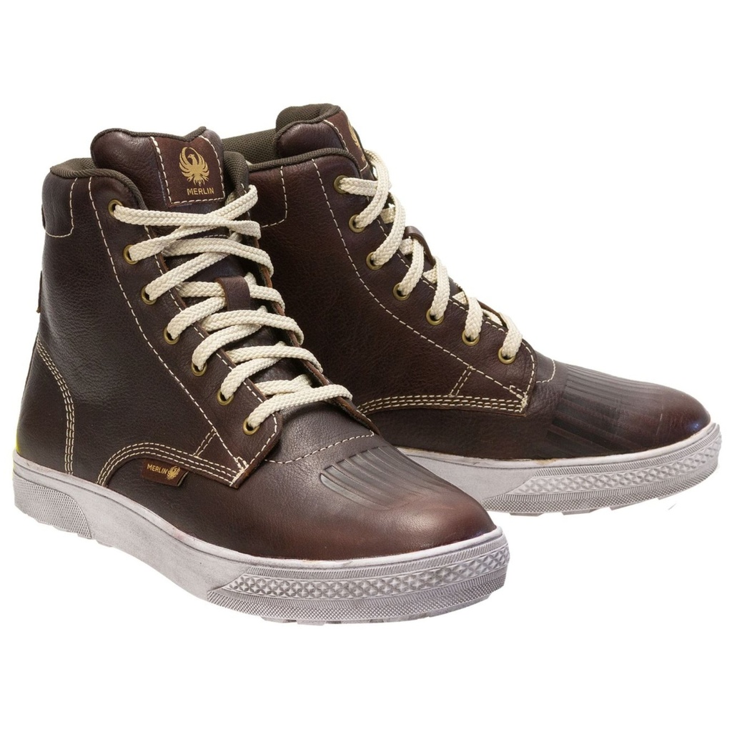 [5001220-3824717] Merlin Stretton D3O Motorcycle Boots