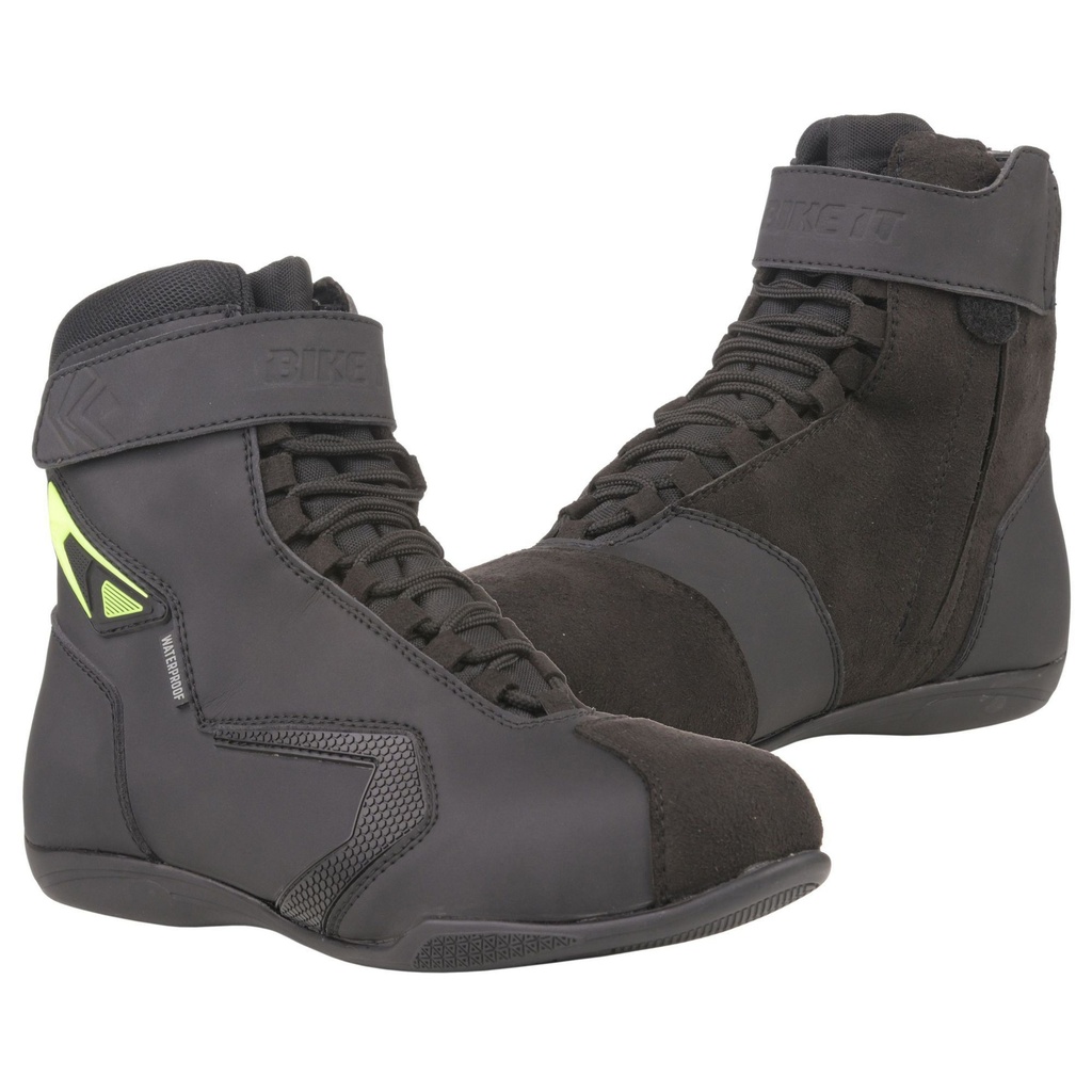 [5000350-3049564] Bike-It Bandito Waterproof Motorcycle Boots (UK 8 / Eur 42)