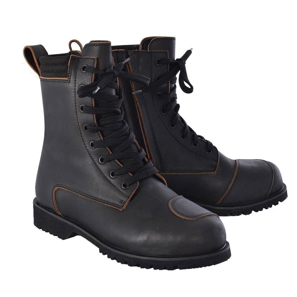 [2007163-2116184] Oxford Magdalen Ladies Motorcycle Boots (UK 5 / Eur 38, Black)