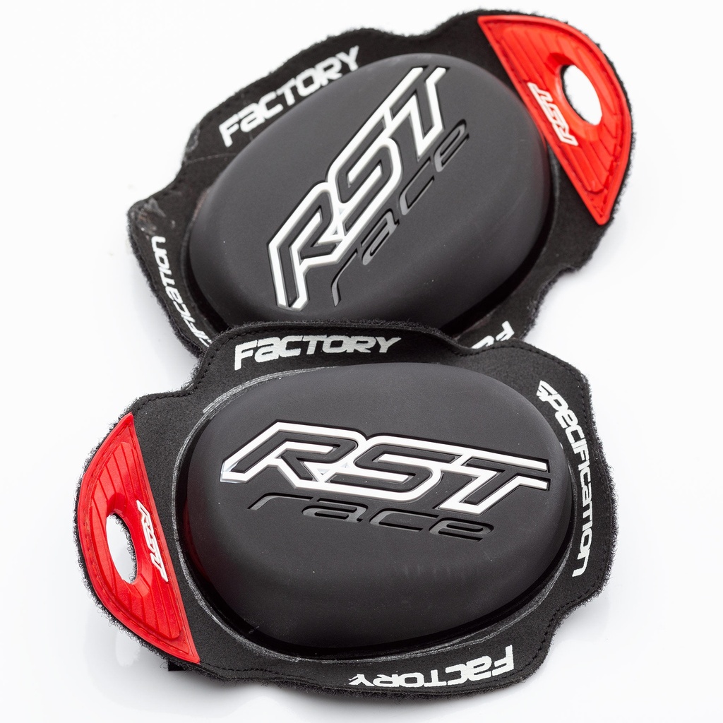 [2009667-2178699] RST 1924 Factory Reverse Velcro Knee Sliders (Black)