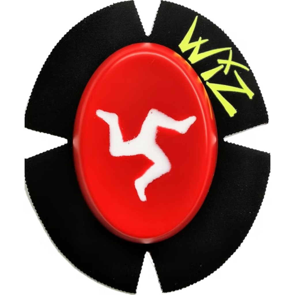 [5002197-3876594] WIZ Flag Sparking Knee Sliders (English Flag)