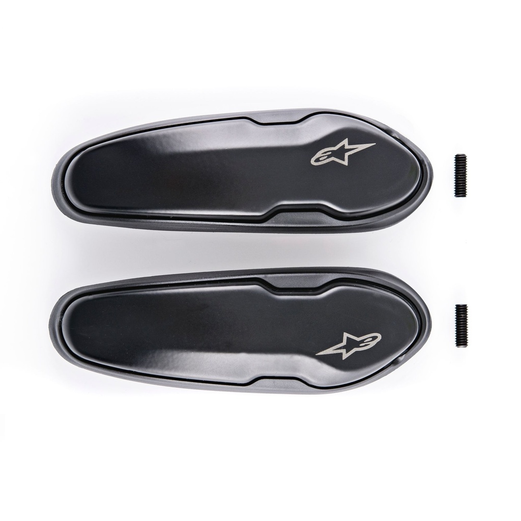 [1064718-1646224] Alpinestars Replacement TPU Toe Slider Set (Black)