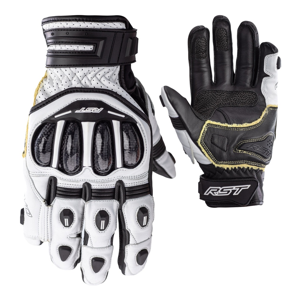 [2014278-2254160] RST 2667 Tractech Evo 4 CE Reinforced Short Motorcycle Gloves (S, Black)