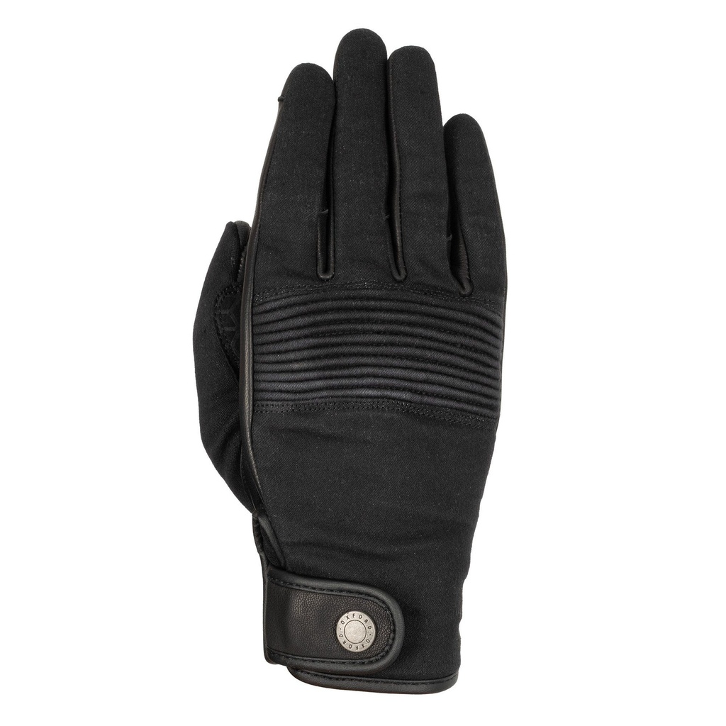 [5001321-3815167] Oxford Kickback Womens Motorcycle Gloves (S, Black)