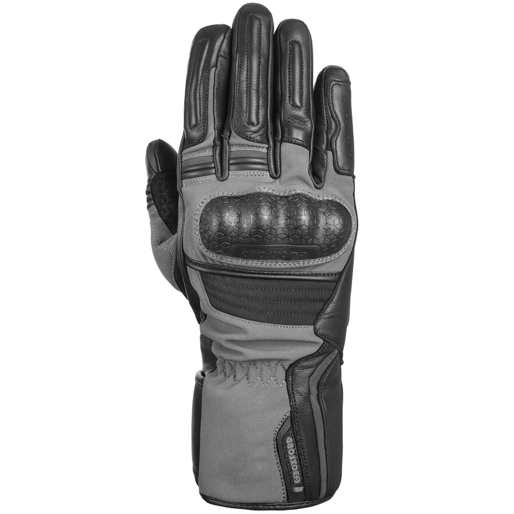 [2010770-2180603] Oxford Hexham Motorcycle Gloves (S, Grey / Black)