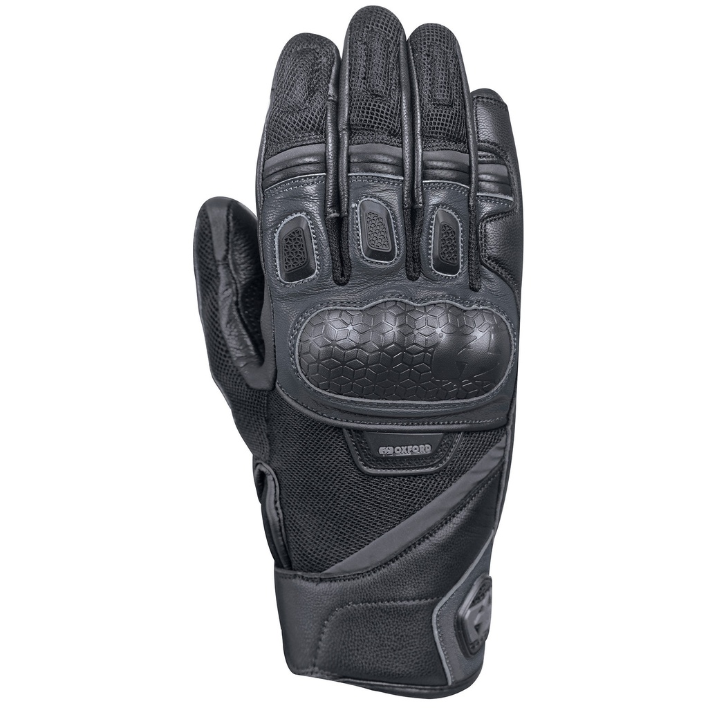 [2010784-2180501] Oxford Outback Motorcycle Gloves (S, Black)