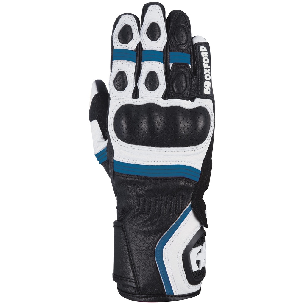 [2010788-2180639] Oxford RP-5 2.0 Ladies Motorcycle Gloves (S, Black / White)