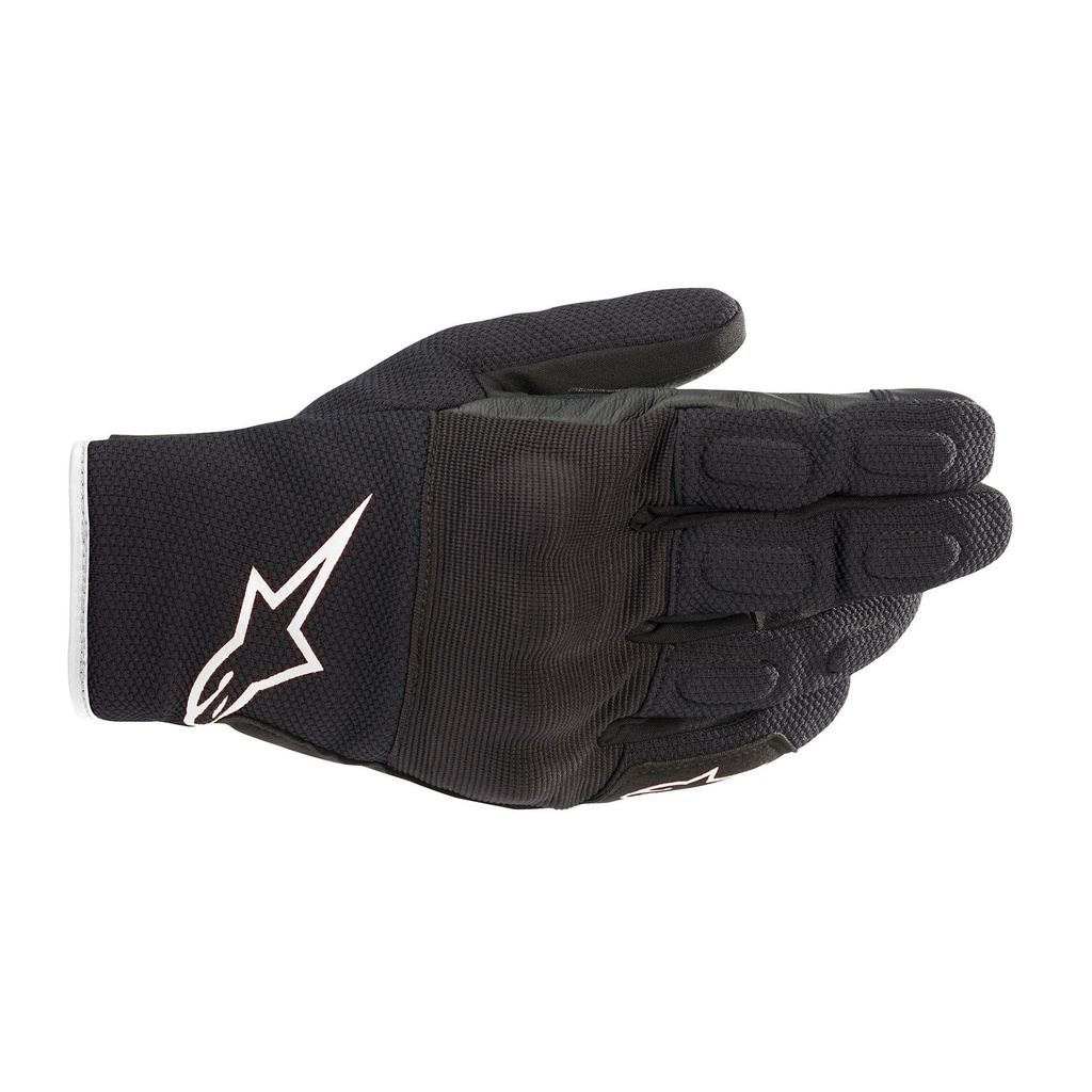 [2008115-2144192] Alpinestars S Max Drystar Motorcycle Gloves (S, Black / White)