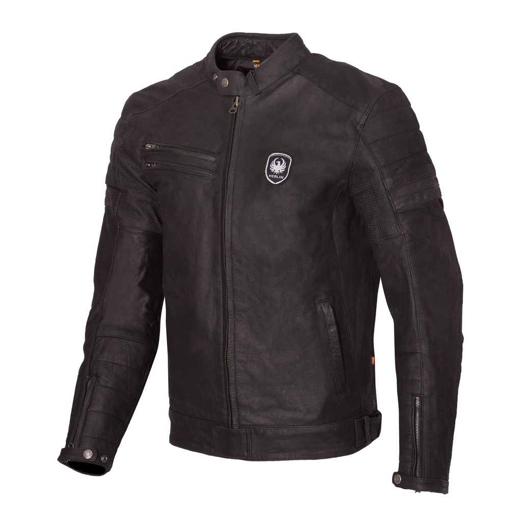 Merlin Alton II D3O Leather Motorcycle Jacket