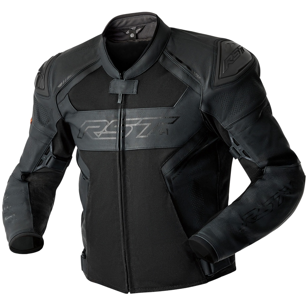 RST S1 Mesh D3O Leather Motorcycle Jacket