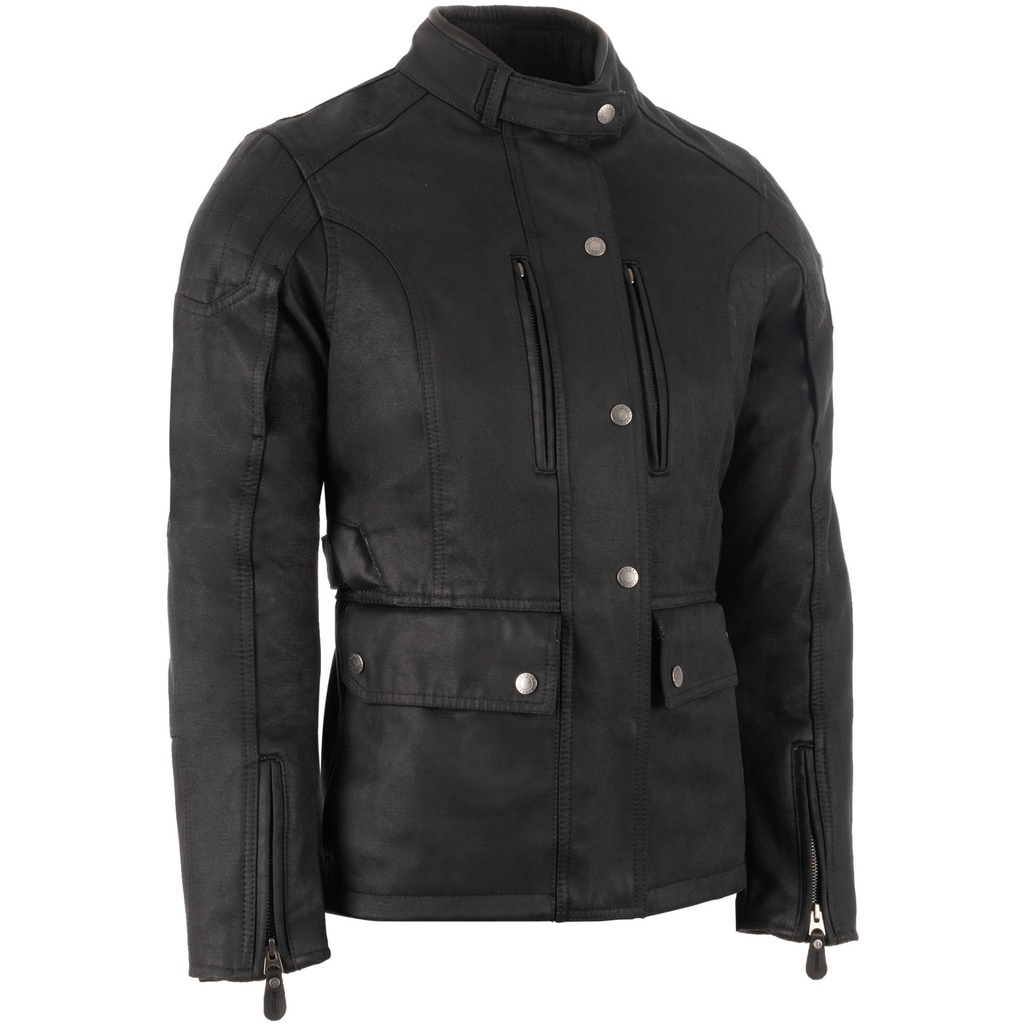 Oxford Sterling Dry2Dry Womens Wax Cotton Motorcycle Jacket